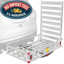 Silver Spring Aluminum Scooter Wheelchair Carrier Ramp 500 lb Capacity