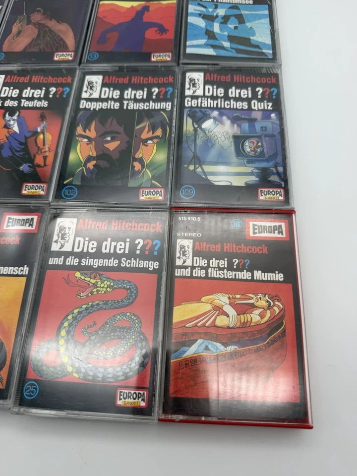 16x Die Drei Fragezeichen Kassetten Kassette Hörbuch Hörspiel gebraucht - Bild 3 von 4