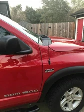 21" inch Black Stainless Antenna Mast Power Radio AM/FM for Dodge Ram 1999-2008