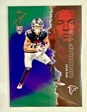 Nick Nash Green & Purple 2025 Topps Signature Class #242 Rookie Atlanta Falcons