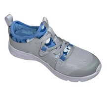 Under Armour Gray and Blue Kids Pre School Infinity shoes SZ/10.5
