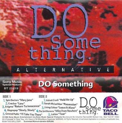 Various - Do Something. Alternative (Cass, Comp) (Mint (M)) - [Location_ rswu]