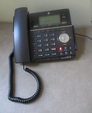 AT T Telephone TL16013 DECT 6.0 Expandable 2-Line Corded Phone Connect-To-Cell