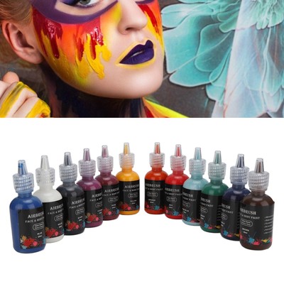 Karosserielack Set 12 Farben Matt Flüssig Wasserbasis Innovativ DIY Temporär B TPG
