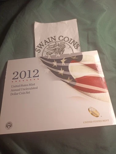 2012 United States Mint Annual Uncirculated Dollar Coin Set OGP