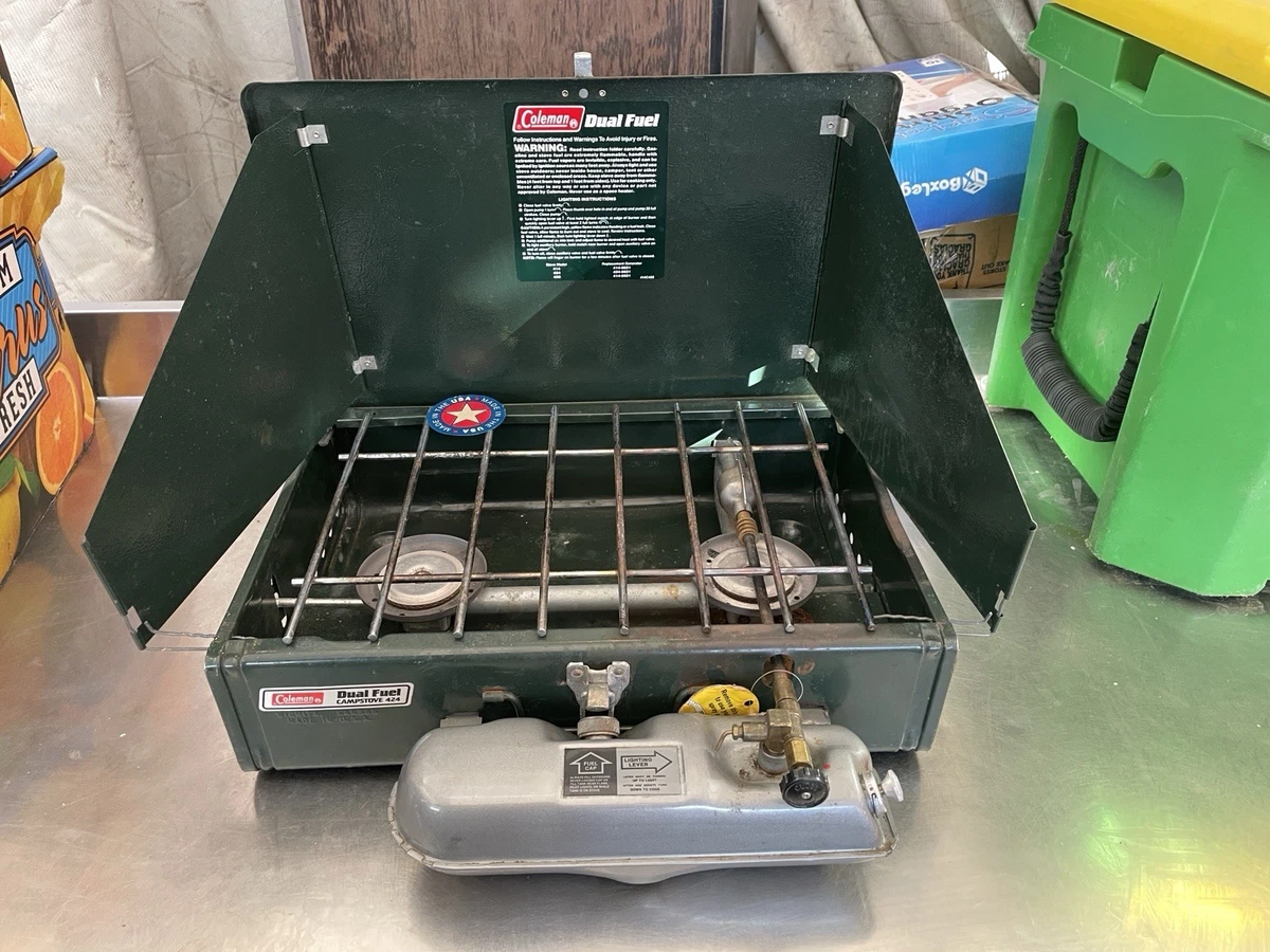 Coleman Dual Fuel Stove 424 for sale | eBay