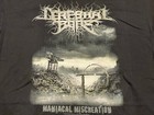 Cerebral Bore Maniacal Miscreation 2XL T-Shirt Death Metal Agathocles carcass