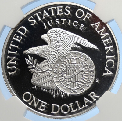 1998 S UNITED STATES JUSTICE Robert F Kennedy Proof Silver Dollar