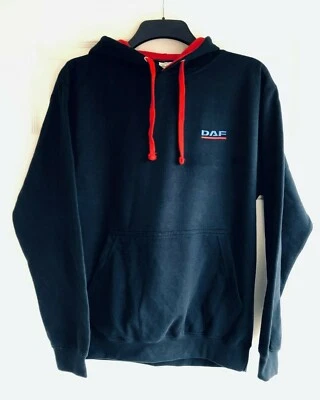 DAF Truck Embroidered Contrast Hoodie - XS to 3XL