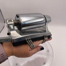 Oster Massage Pillow Vibrating Massager Chrome Vintage 126-01A Tested Works