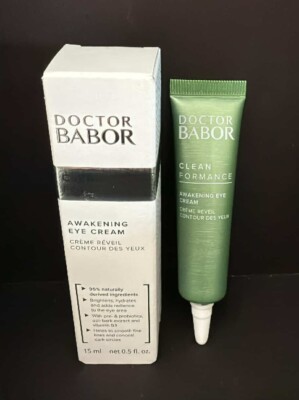 Doctor Babor Clean Formance Awakening Eye Cream .5oz 15ml 