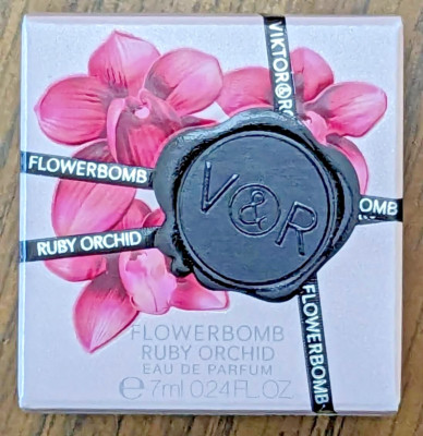 Viktor & Rolf Flowerbomb Ruby Orchid 0.24oz Travel Size NIB