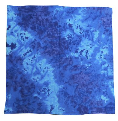 Multicolor Tie Dye Bandanas 100% Cotton 20 x 20 Inches