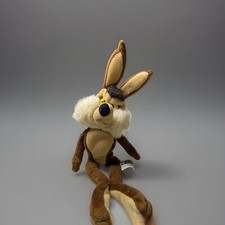Wile E. Coyote Bean Bag Plush Vintage 1998 Warner Bros Studio Store 13  