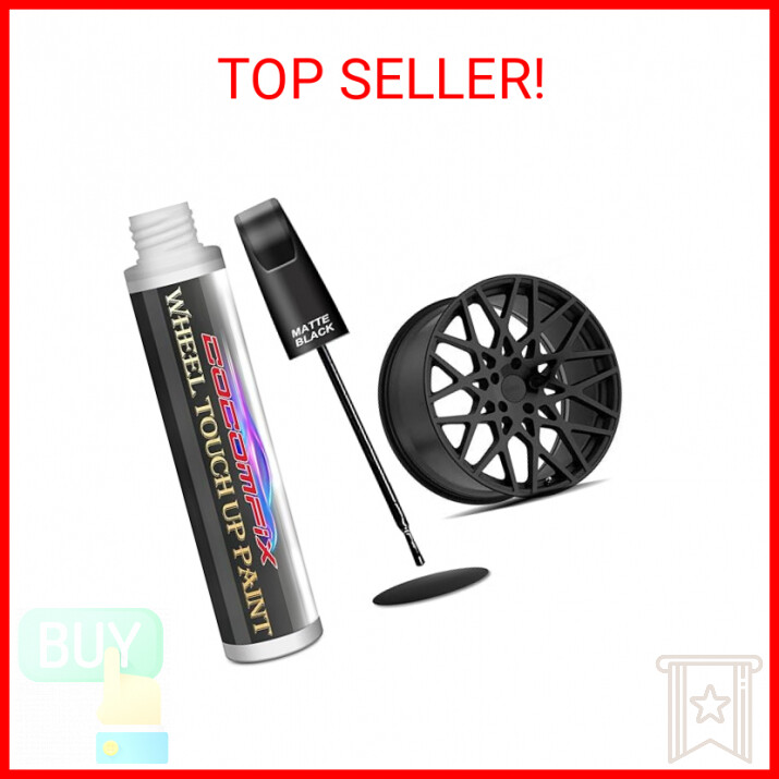 Black Rim Touch Up Paint Tesla Car Rim Paint Pen Black Wheel Rims