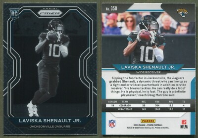 2020 Panini Prizm - Black/White Photo Variation - #350 Laviska Shenault Jr. (a)