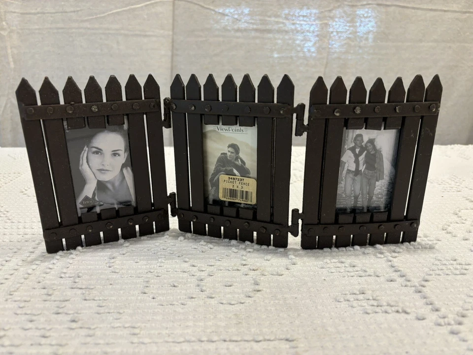 全新带盒 Fetco 金属三折拾音器围栏桌面框架 3 张图片 Kohl’s — 第 2/4 张图片