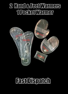 REUSABLE HOT WATER BOTTLE INSTANT HAND WARMERS TRAVEL HEAT PACK CHRISTMAS GIFT