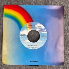 LEE GREENWOOD God Bless The USA / This Old Bed 45 MCA-52386 NEW UNPLAYED