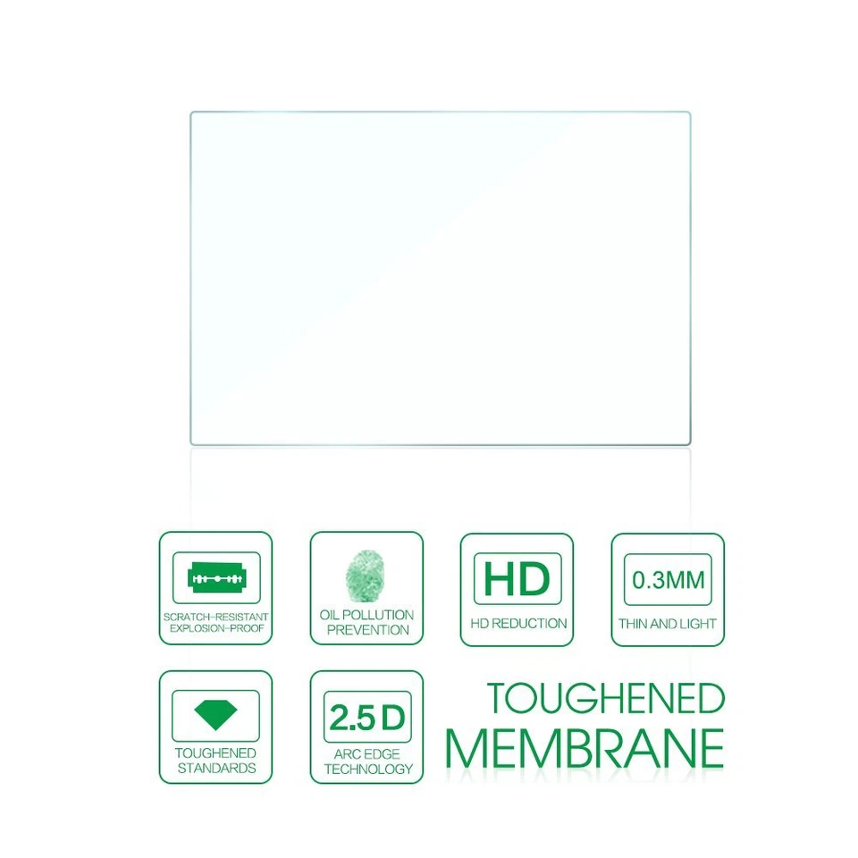 Vidro para Canon EOS Rebel SL3 250D 200DII protetor de tela vidro temperado pacote com 2 - Imagem 4 de 4