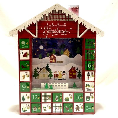 wooden-reusable-advent-calendar-with-drawers-countdown-to-christmas-ebay
