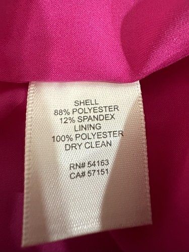 Eliza J Sleeveless Hot Pink Grape Bridal Cocktail Wedding Party Dress Sz 8 M - Picture 8 of 15