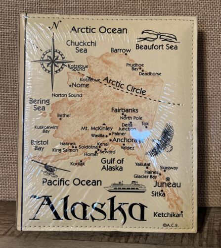 ÁLBUM DE FOTOS ARCTIC CIRCLE ENTERPRISES ALASKA #10102/HOLDS (200) 4"" X 6"" FOTOS - Imagen 1 de 7