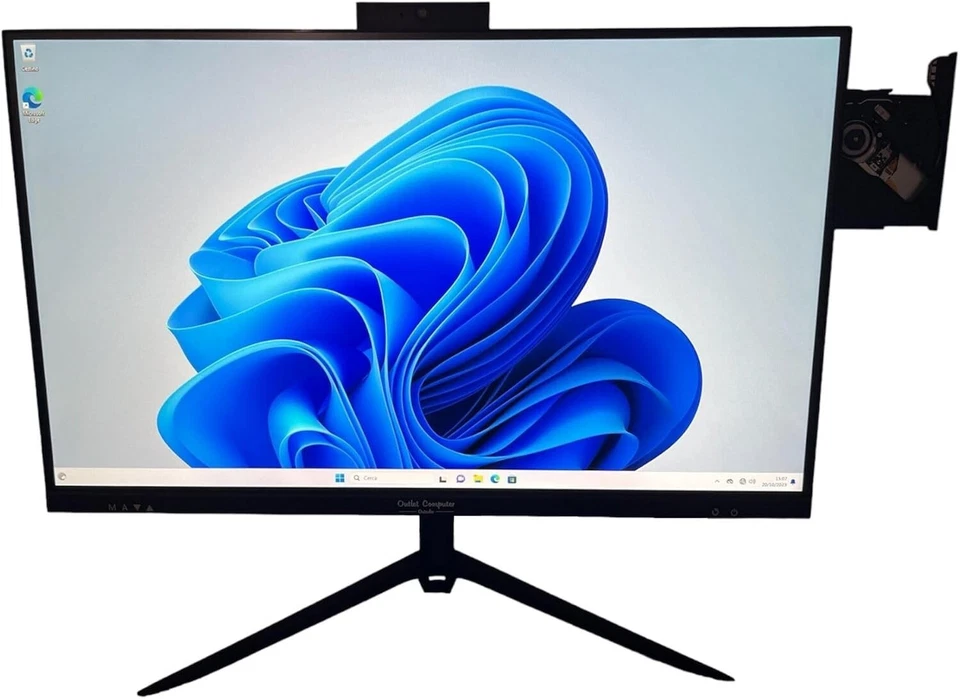 PC ALL IN ONE 27 POLLICI i7 RAM 32 GB SSD 1 TB HDMI COMPUTER WI-FI WINDOWS 11 - Immagine 3 di 4