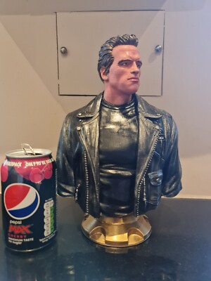 Arnold SCHWARZENEGGER BÜSTE TERMINATOR 3d Modell Sammlerstück Display Geschenk