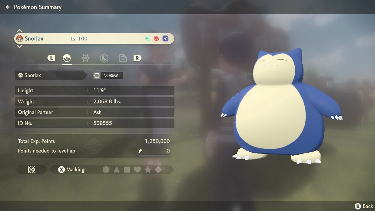 Snorlax Shiny Alpha 6iv Non Shiny Best Stats Pokemon Legends Arceus Home