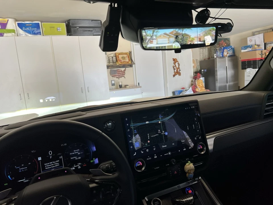 Lexus Digital Rear View Mirror Real 60Frame LVDS 1920x384 GT0ZVSRW - Image 2 of 4