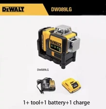 3Sides*360 Vertical 12V Lithium Battery 12Line LaserLevel Horizontal Green. NEW!