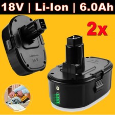 2Pack 18V 18 Volt for Dewalt LI Battery DC9096-2 DC9098 DC9099 DW9096 DC9096 US