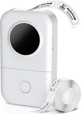 D30 Label Printer, Bluetooth Wireless Mini Pocket Smartphone Label Maker Machine