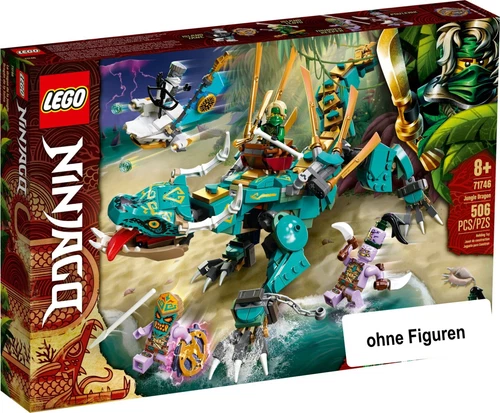 LEGO® NINJAGO Dschungeldrache 71746 nur Drache Ohne Minifiguren Ohne OVP
