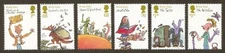 Great Britain Scott# 2983-88, 2012 Roald Dahl Issue, Set of 6 Stamps, VF/XF MNH
