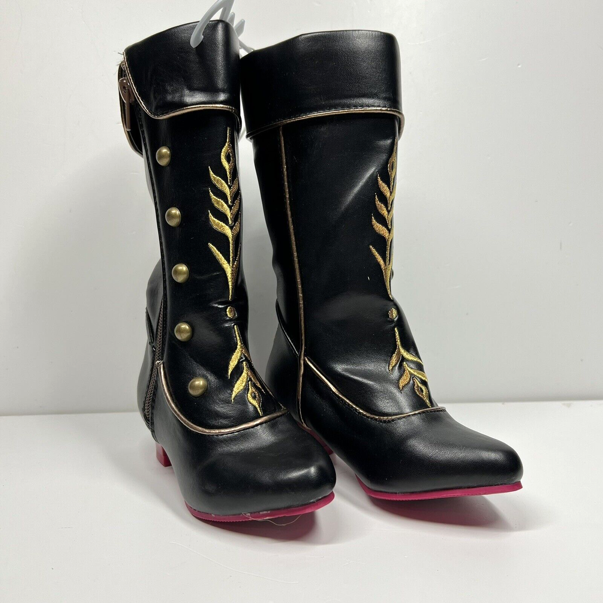 NWT Disney Store child Size Anna Frozen Black Costume