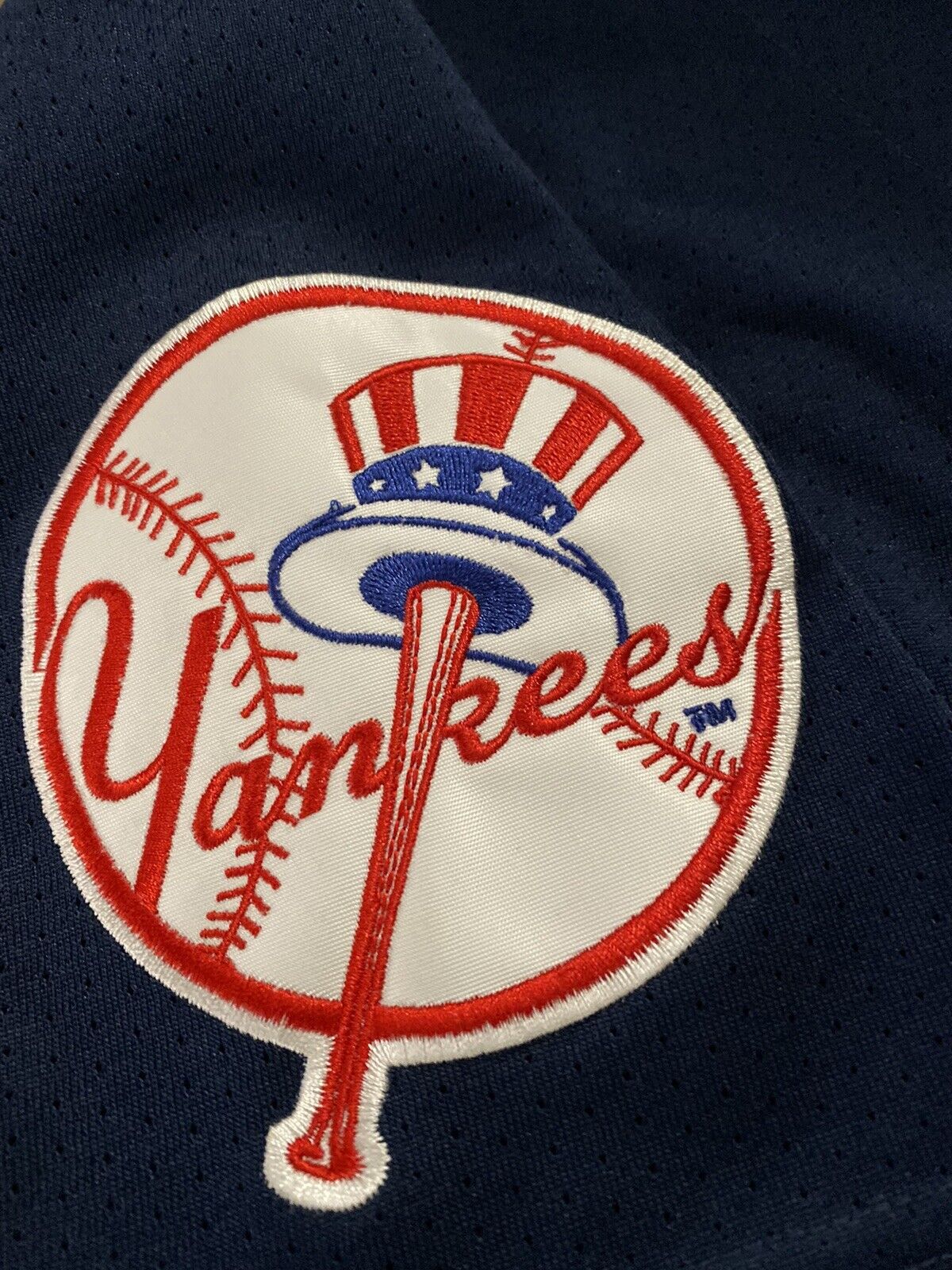 Supreme Yankees Baseball Jersey Navy