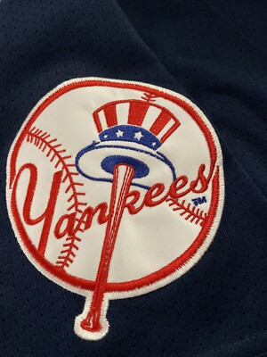 応援グッズ majestic 2019 Newyork Yankees GameJersey Men's New York Yankees Majestic White/Navy 2019 Postseason