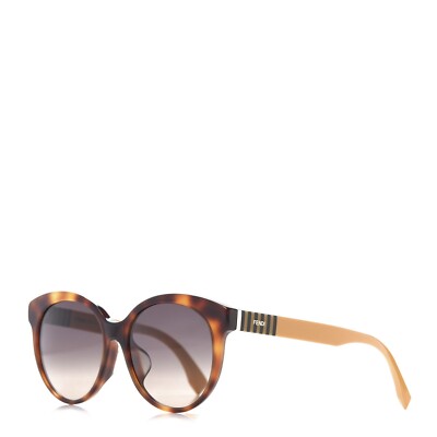 FENDI フェンディ サングラス アイウェア FF0013/S 7TAR4 サイズ53□18 140 べっ甲カラー イエロー 美品 中古 4a001349 FENDI - FENDI フェンディ サングラス アイウェア FF0013/S 7TAR4
