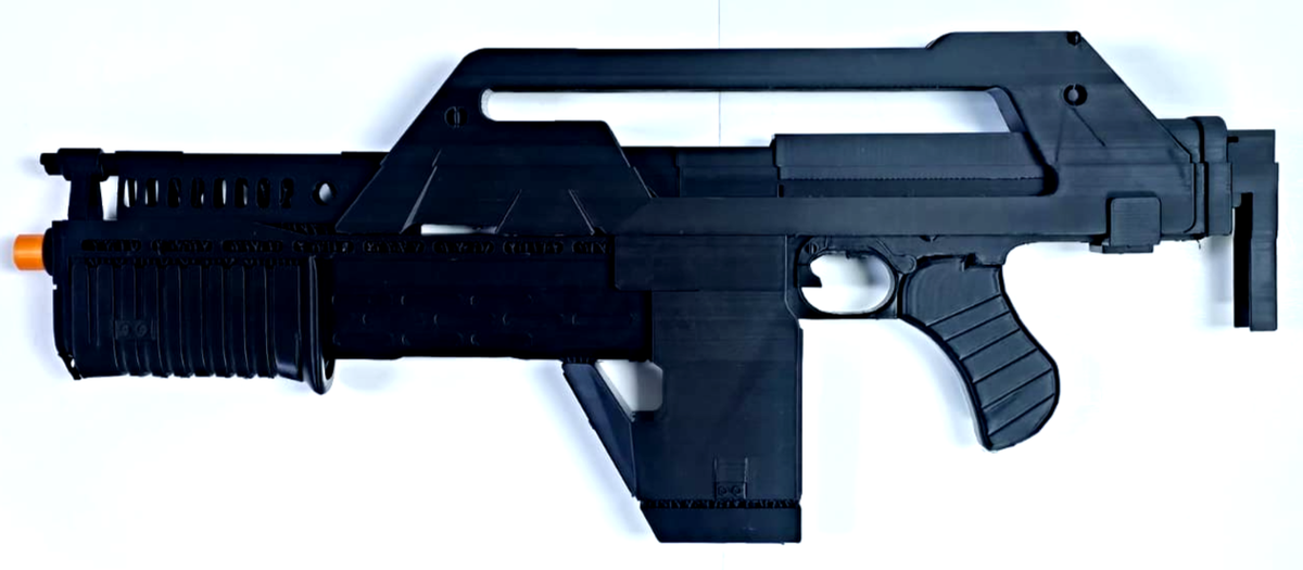 ALIENS M41a Pulse Rifle Replica Prop 1:1 Scale Full Size Print 3D