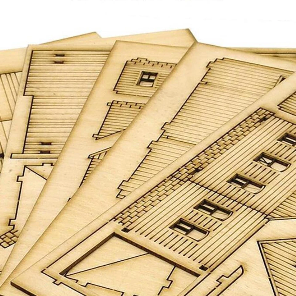 1:72 kit modello di costruzione Scena di architettura per accessorio modello - Immagine 3 di 4