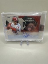 Tyler Stephenson 2022 Topps Clearly Authentic  Generation Now Auto #GNA-TST