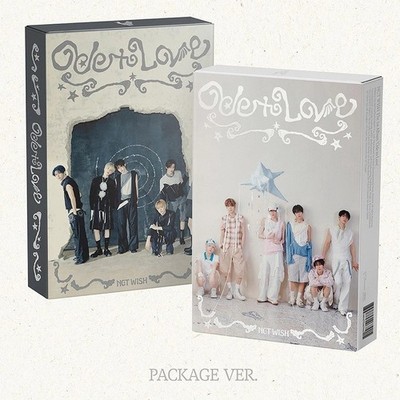 NCT WISH [ODE TO LOVE] 1st Album PACKAGE Ver./CD-R+Foto Buch+2 Karte+Poster+GIFT