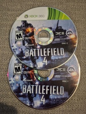 Battlefield 4 (Microsoft Xbox 360, 2013) TESTED DISCS ONLY, NO USPS TRACKING