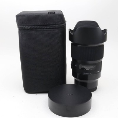 Sigma 20Mm F1.4 Dg Hsm Art For Sony-E Mount