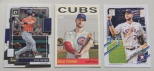Kyle Tucker - 3 Card Lot - Donruss Optic / Topps Archives / Astros / Cubs