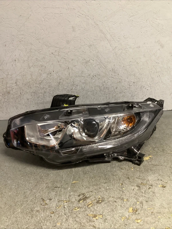 2016-2020 HONDA CIVIC LEFT LH DRIVER SIDE HEADLIGHT AFTERMARKET TYC CHROME