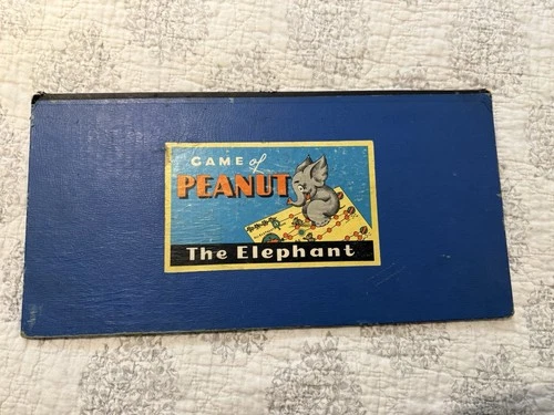 Vintage Peanut the Elephant Game Board only/ 40s Ephemera Parker Bros