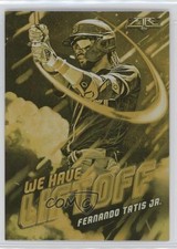 2021 Topps Fire We Have Liftoff Gold Minted Fernando Tatis Jr #WHL-15 sh7